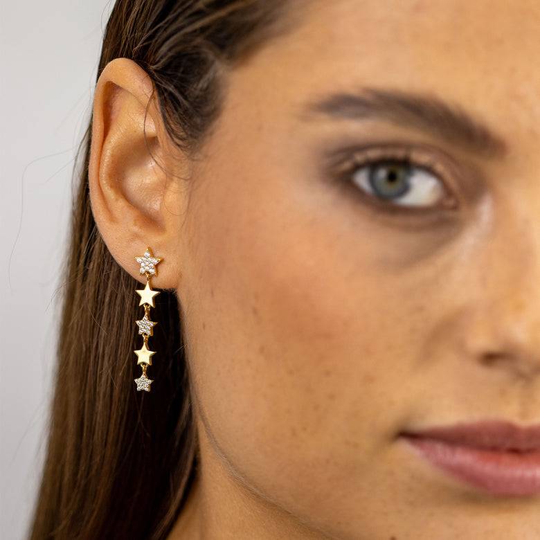Nana Kay Shiny Stars Ohrpendel Black Friday Preise