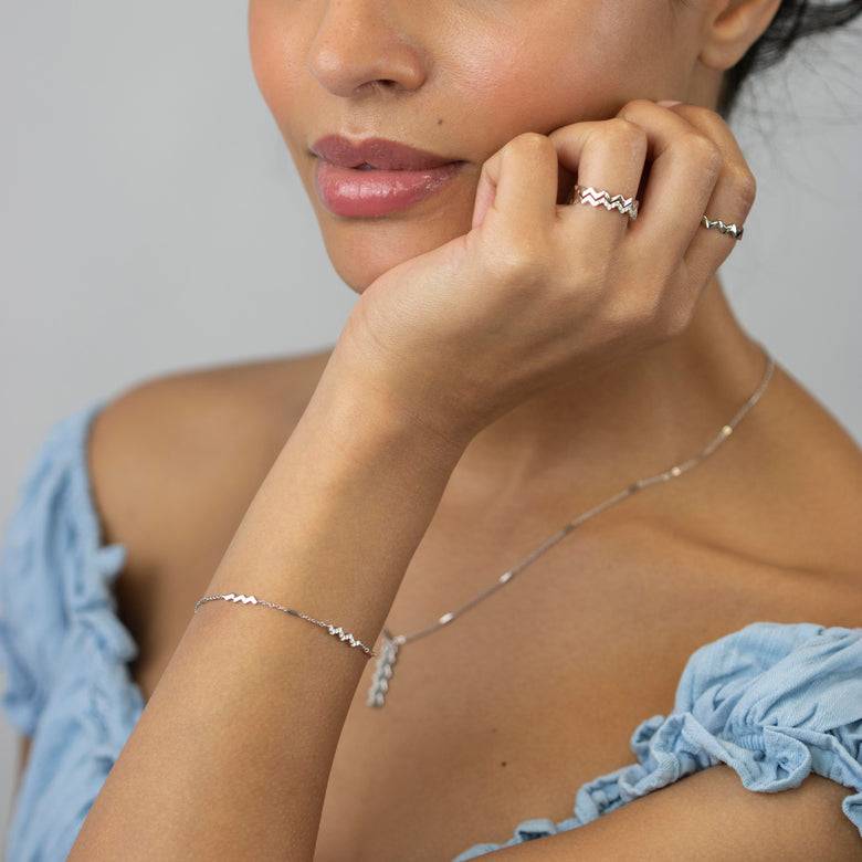 Nana Kay Glam Rebel Armband Brisk silber Online