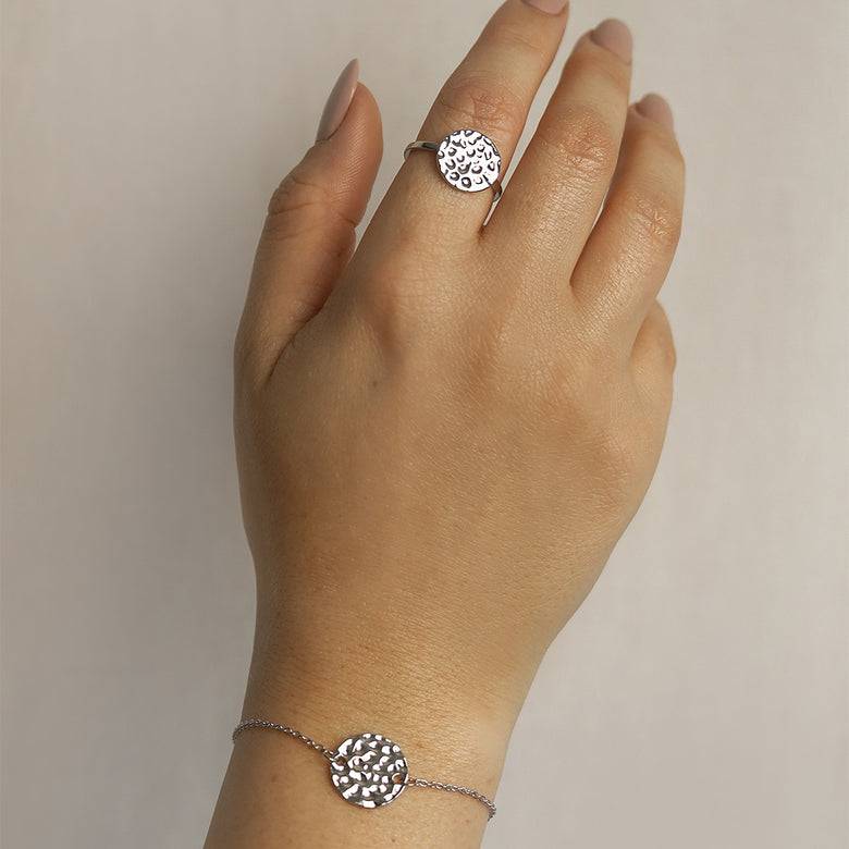 Nana Kay Modern Aztec Armband Tlaloc Silber Blitzverkäufe