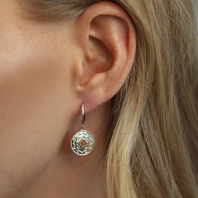 Nana Kay New Bohemian Ohrringe Mandala Gold Günstig kaufen