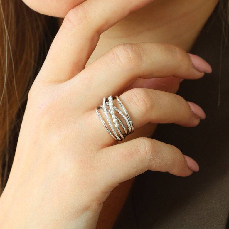 Nana Kay Petit Pearls Ring Marit Online Outlet