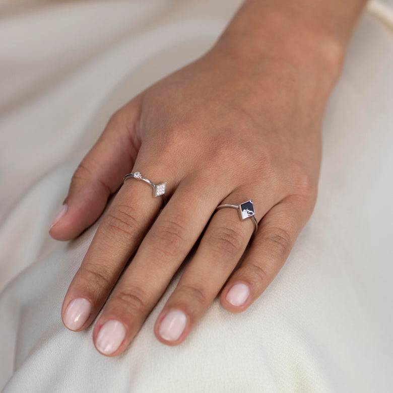 Nana Kay Roman Vibes Ring Rhomb Exklusive Angebote