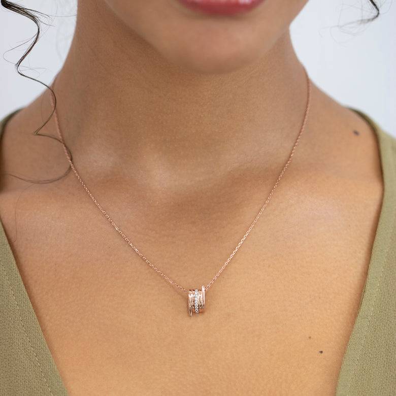 Nana Kay Echtgold Collier Passer Rosé Bis zu 50% Rabatt