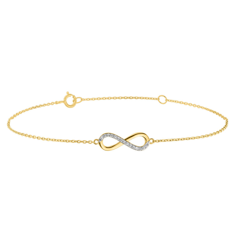 Nana Kay Echtgold Armband Infinity Outlet