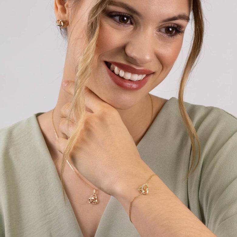 Nana Kay Echtgold Armband mêler Verkauf