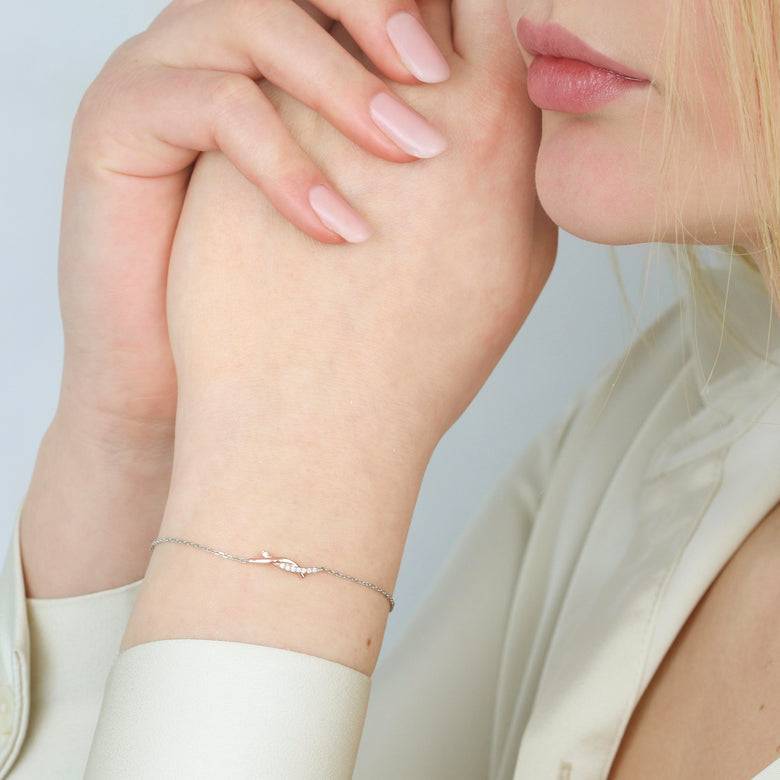 Nana Kay Echtgold Armband Fidèle Rosé Günstiger Verkauf