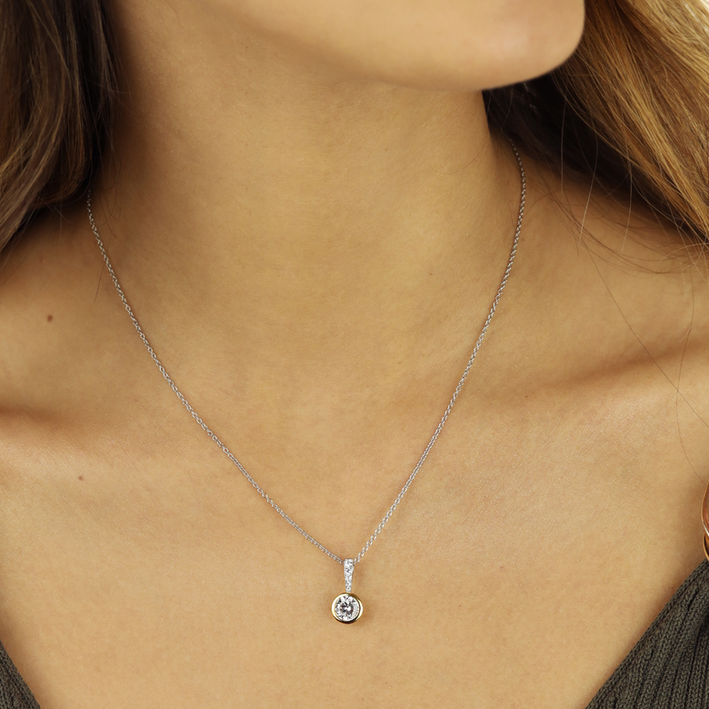 Nana Kay Classic Solitaire Halskette Charming Günstig kaufen