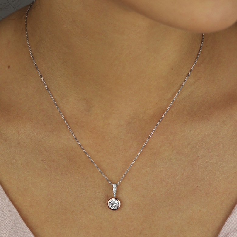 Nana Kay Classic Solitaire Halskette Charming Günstig kaufen
