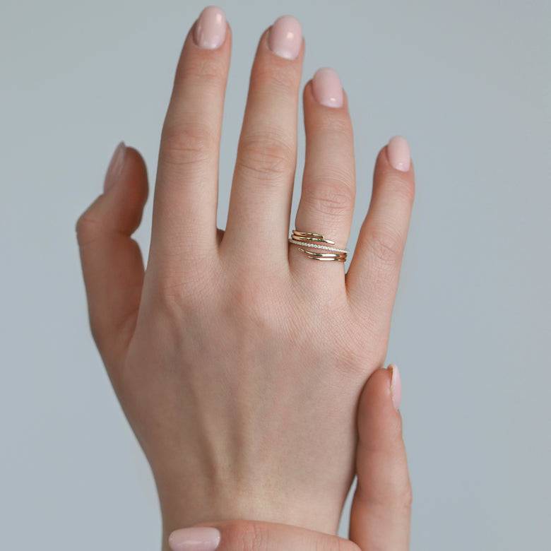 Nana Kay Echtgold Ring volute Osterangebot