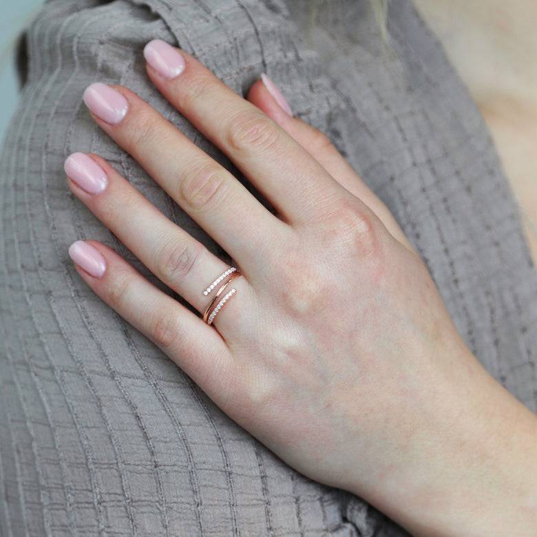 Nana Kay Echtgold Ring Passer Rosé Muttertagsangebot