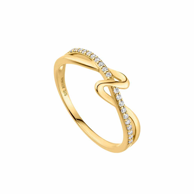 Nana Kay Echtgold Ring Enrouler Neueste Mode