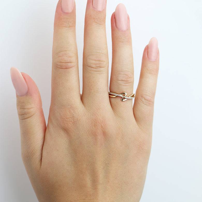 Nana Kay Echtgold Ring Enrouler Neueste Mode