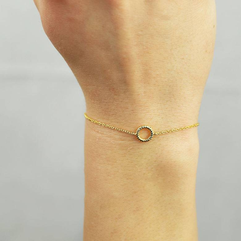 Nana Kay Pretty Twist Armband Cord Gold Zeitbegrenzte Promotion