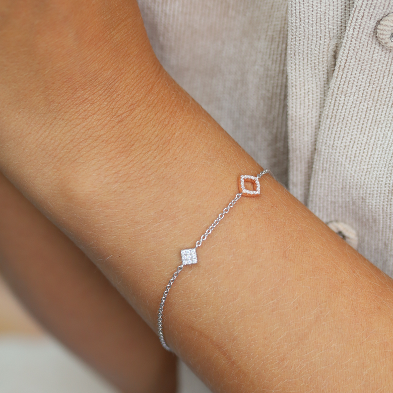 Nana Kay Sweet & Square Armband Bis zu 60% Rabatt