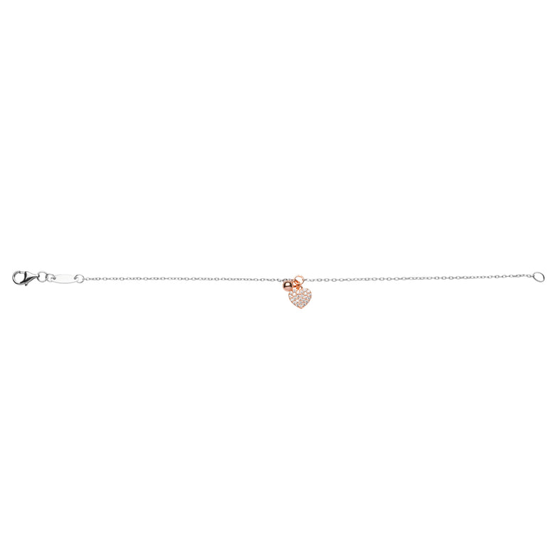 Nana Kay Sweet Glam Armband Herz Rosé Discount Store für neue Produkte