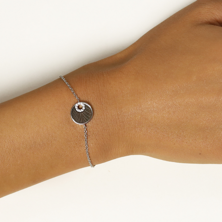 Nana Kay Shiny Circles Armband Shell Kostenloser Versand international