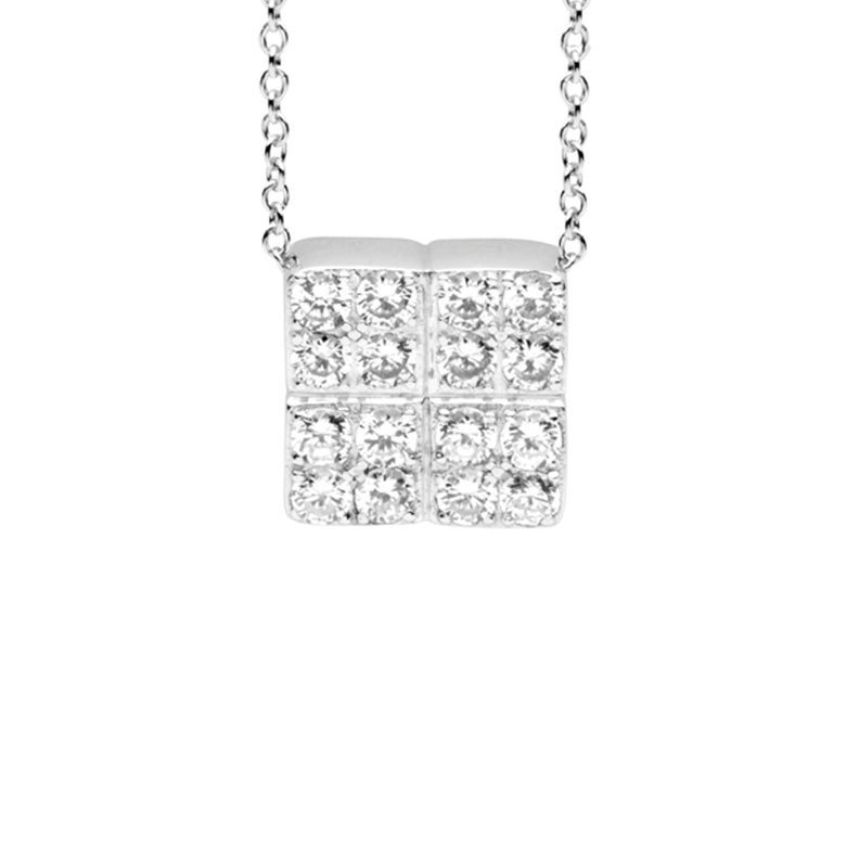 Nana Kay Funky Square Halskette Zirkonia Black Friday