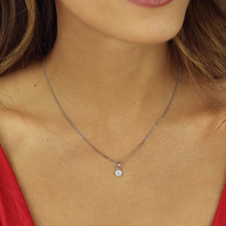 Nana Kay Very Petite Halskette Zirconia Circle Osterangebot