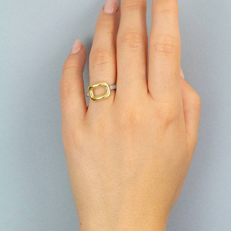 Nana Kay Solid Flair Ring Square Jubiläumsangebot