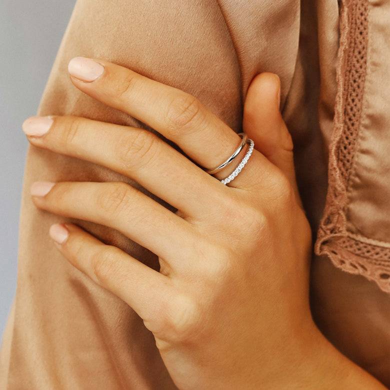 Nana Kay Swinging Silver Ring Syndetic Blitzangebot