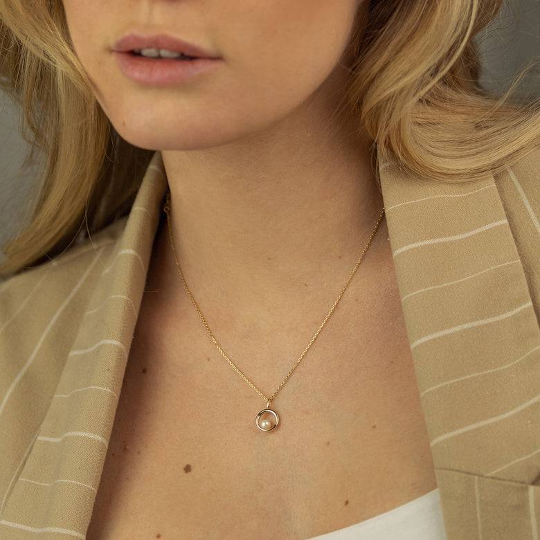 Nana Kay Echtgold Collier Champagne Günstiger Verkauf