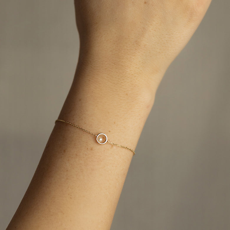 Nana Kay Echtgold Armband Champagne Neueste Stile