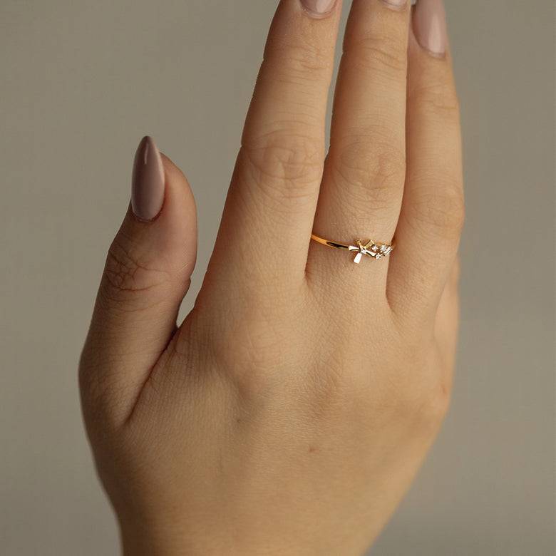 Nana Kay Echtgold Ring Fleur Auslauf