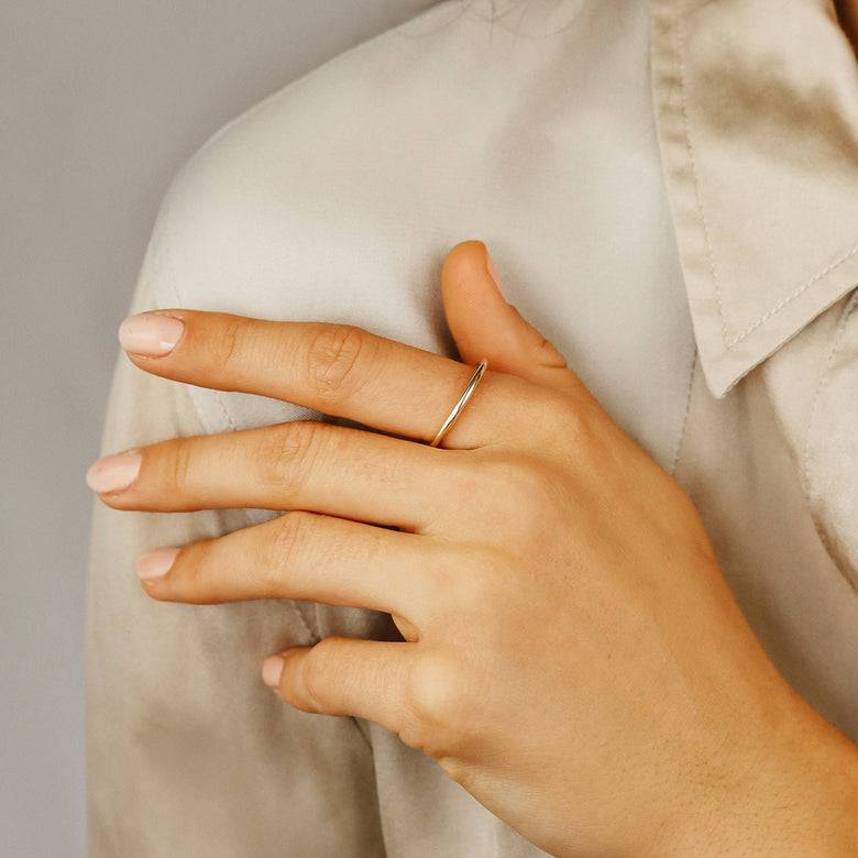 Nana Kay Echtgold Ring Lisse Limitierter Zeitrabatt