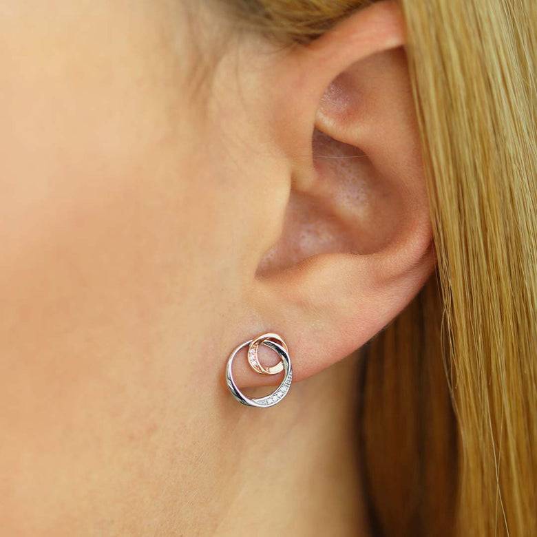 Nana Kay Echtgold Ohrstecker Ensemble Rosé Exklusive Angebote
