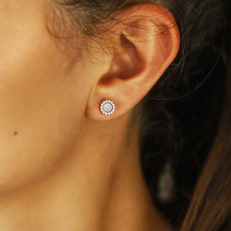Nana Kay Shiny Circles Ohrstecker Gleam Speichern exportieren