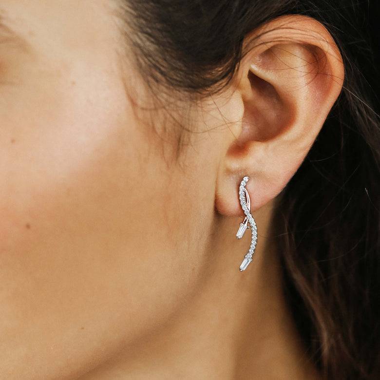 Nana Kay Curvey Glam Ohrstecker verveux Rosé Im Verkauf