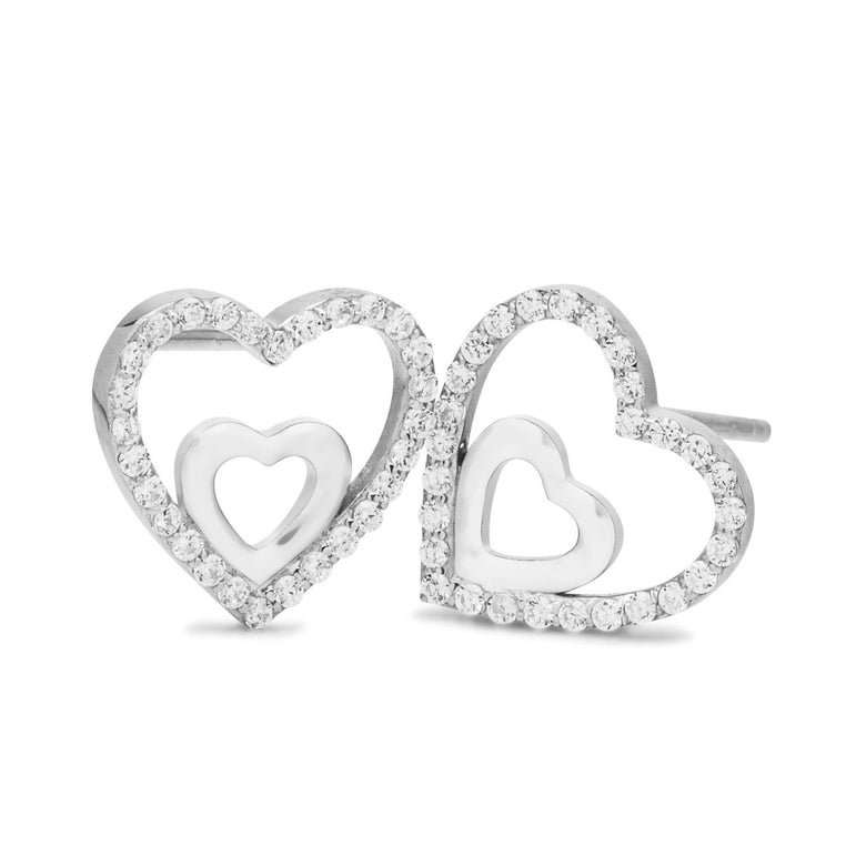 Nana Kay Double Happiness Ohrstecker Silber Top Angebot