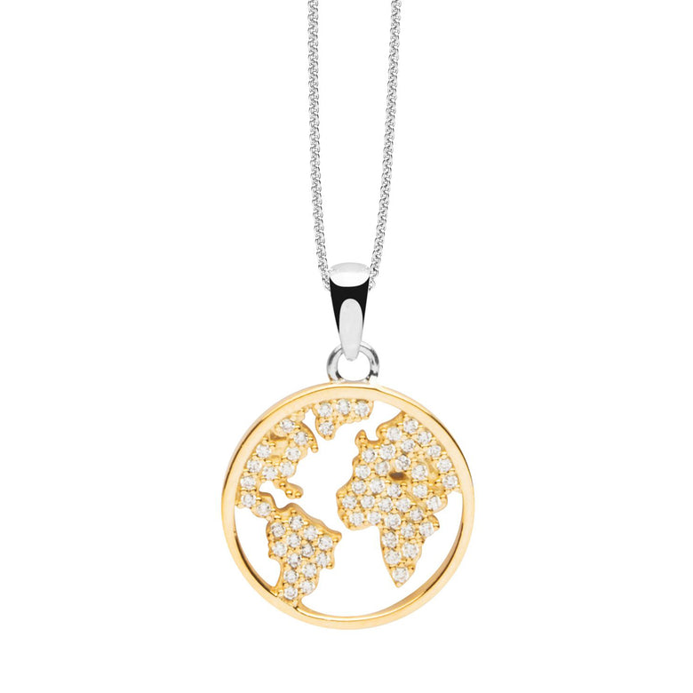 Nana Kay World Map Halskette Bis zu 65% Rabatt