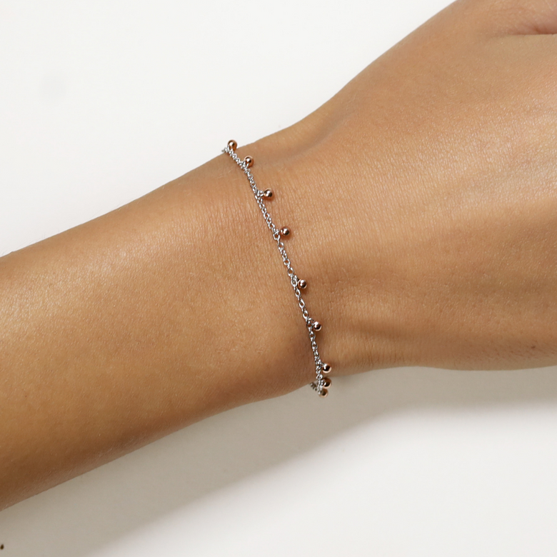 Nana Kay Very Petite Armband Pearls Rosé Vierteljährliche Förderung