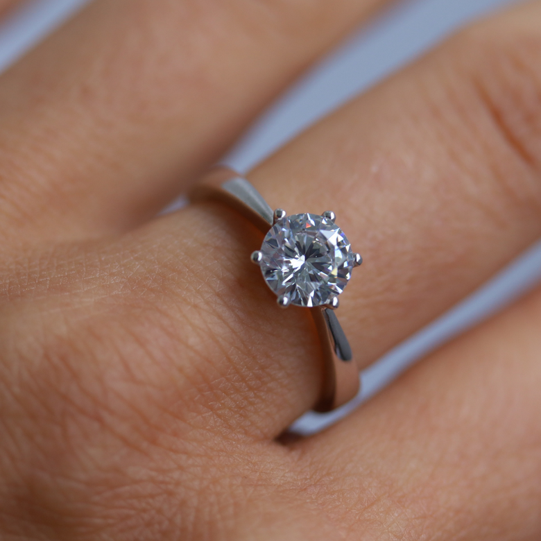 Nana Kay Classic Solitaire Ring Polaris Im Verkauf