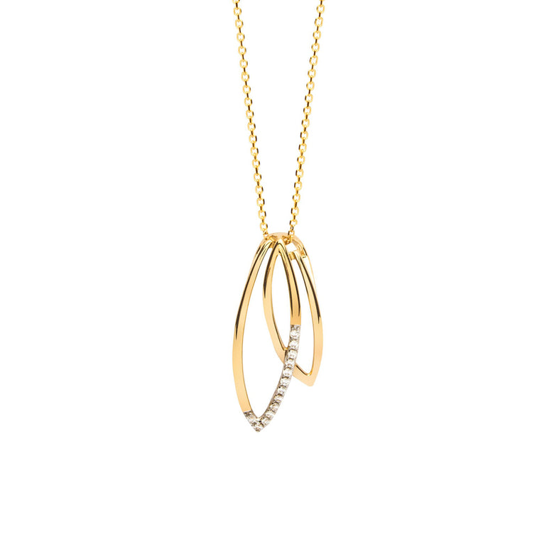 Nana Kay Echtgold Halskette Pétale Top Angebot