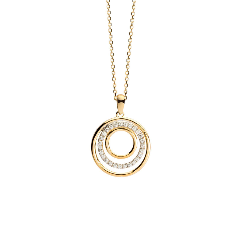 Nana Kay Echtgold Halskette Circles Exklusive Angebote