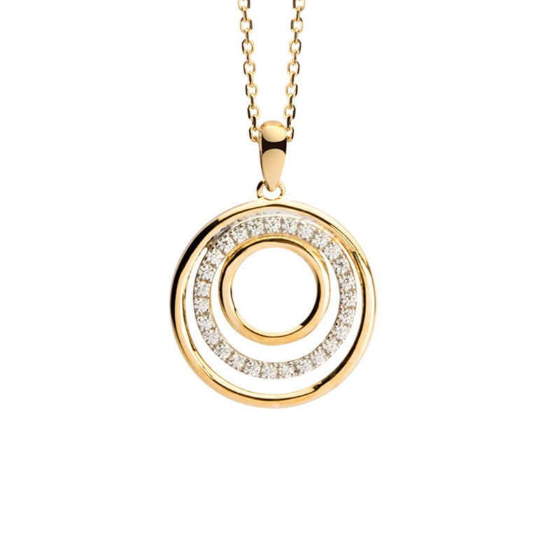 Nana Kay Echtgold Halskette Circles Exklusive Angebote