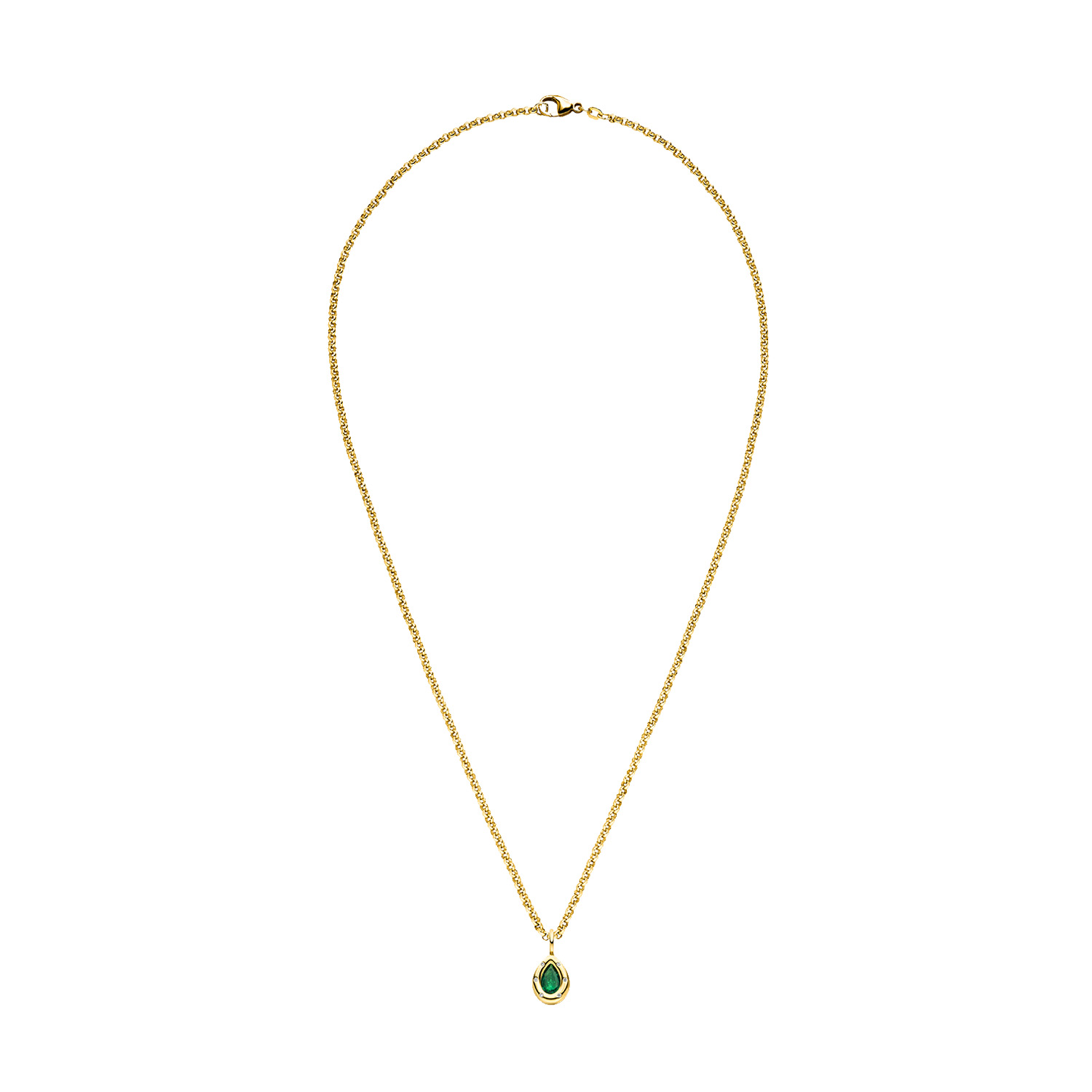 Nina Kastens Subway Pendant Emerald Pear Valentinstagsangebot