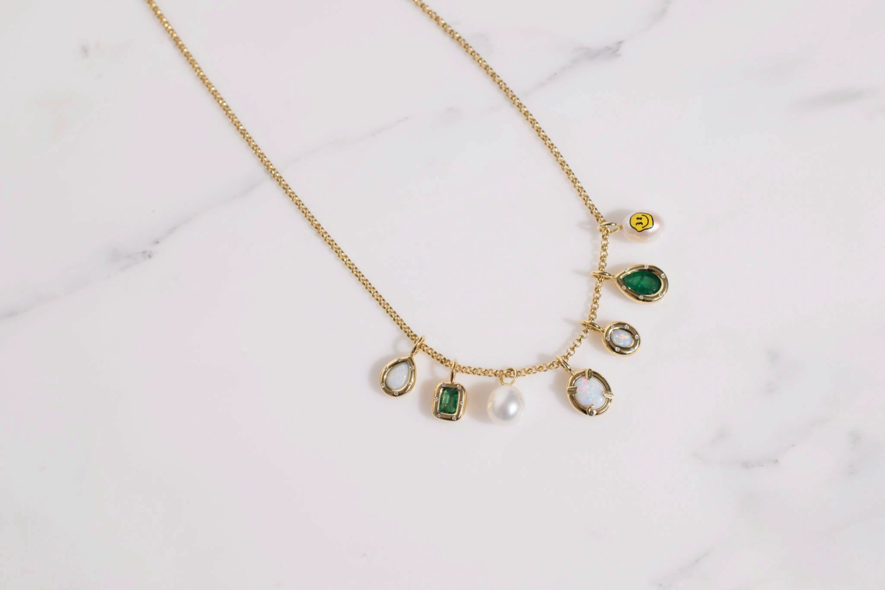 Nina Kastens Subway Pendant Emerald Online Outlet