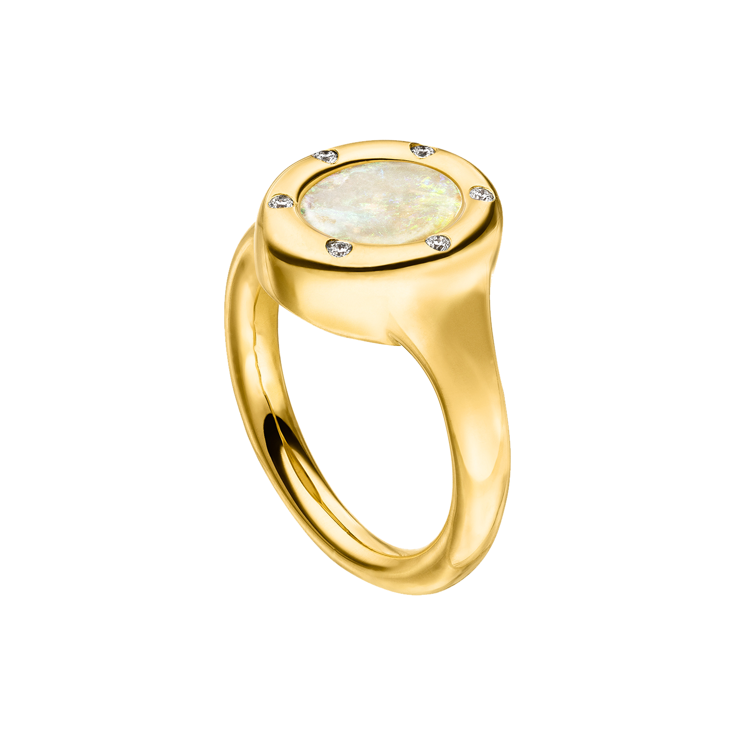 Nina Kastens Subway Ring Opal VIP-Rabatte