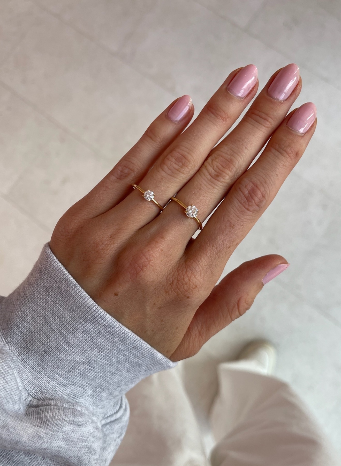 Nina Kastens Solitaire Ring 0.5ct Begrenzte Freigabe