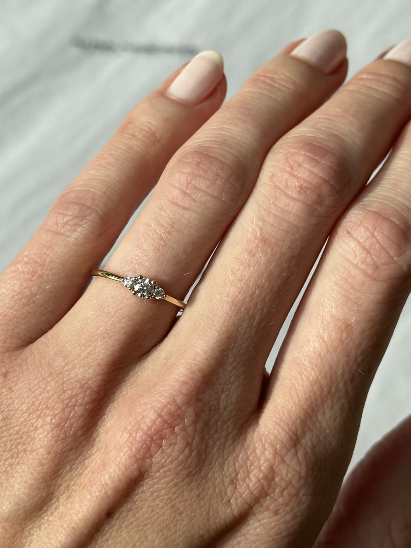 Nina Kastens Diamond 3-Stone-Ring JETZT KAUFEN