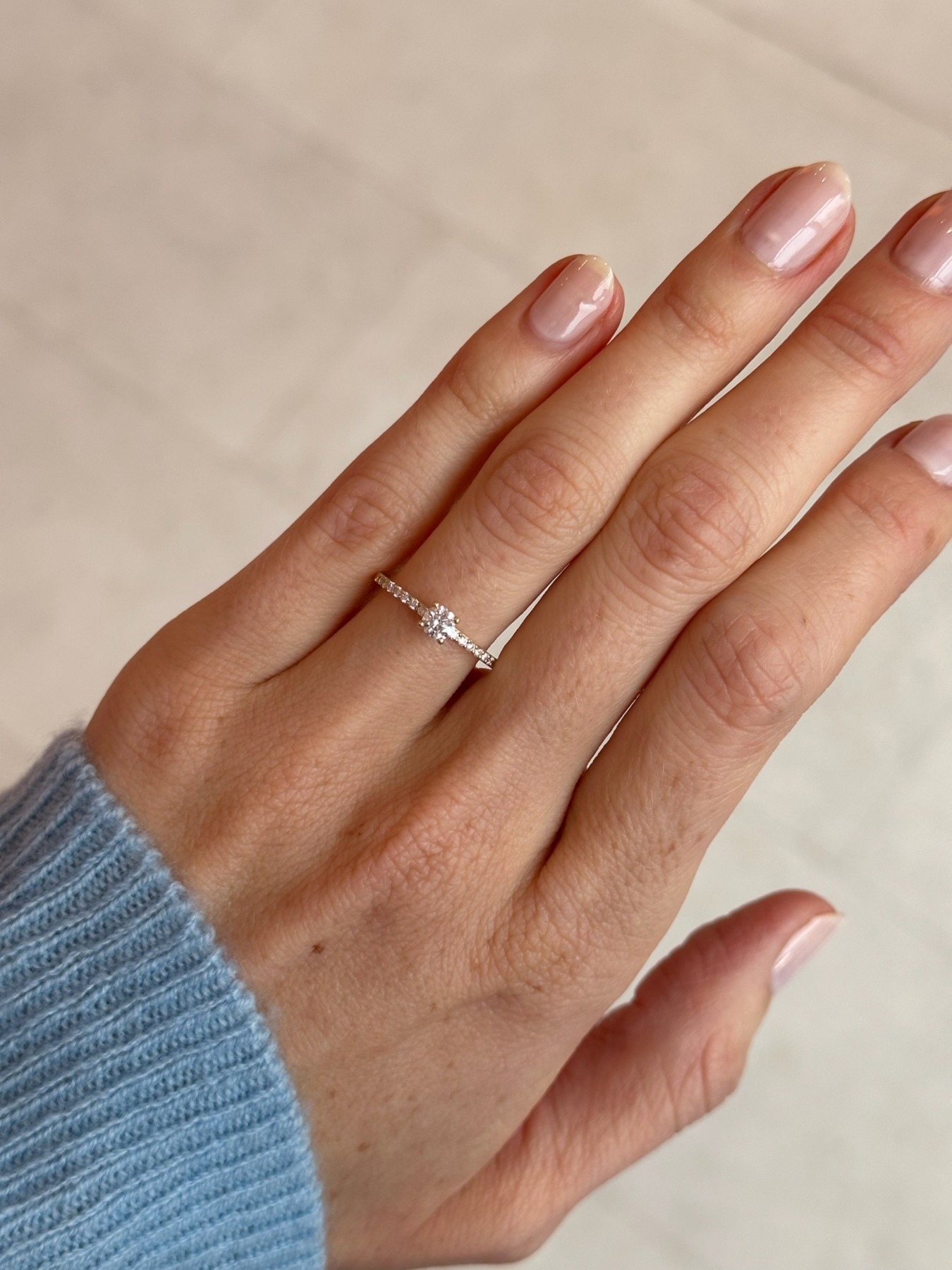 Nina Kastens Pavé Solitaire Ring Letzter Tag