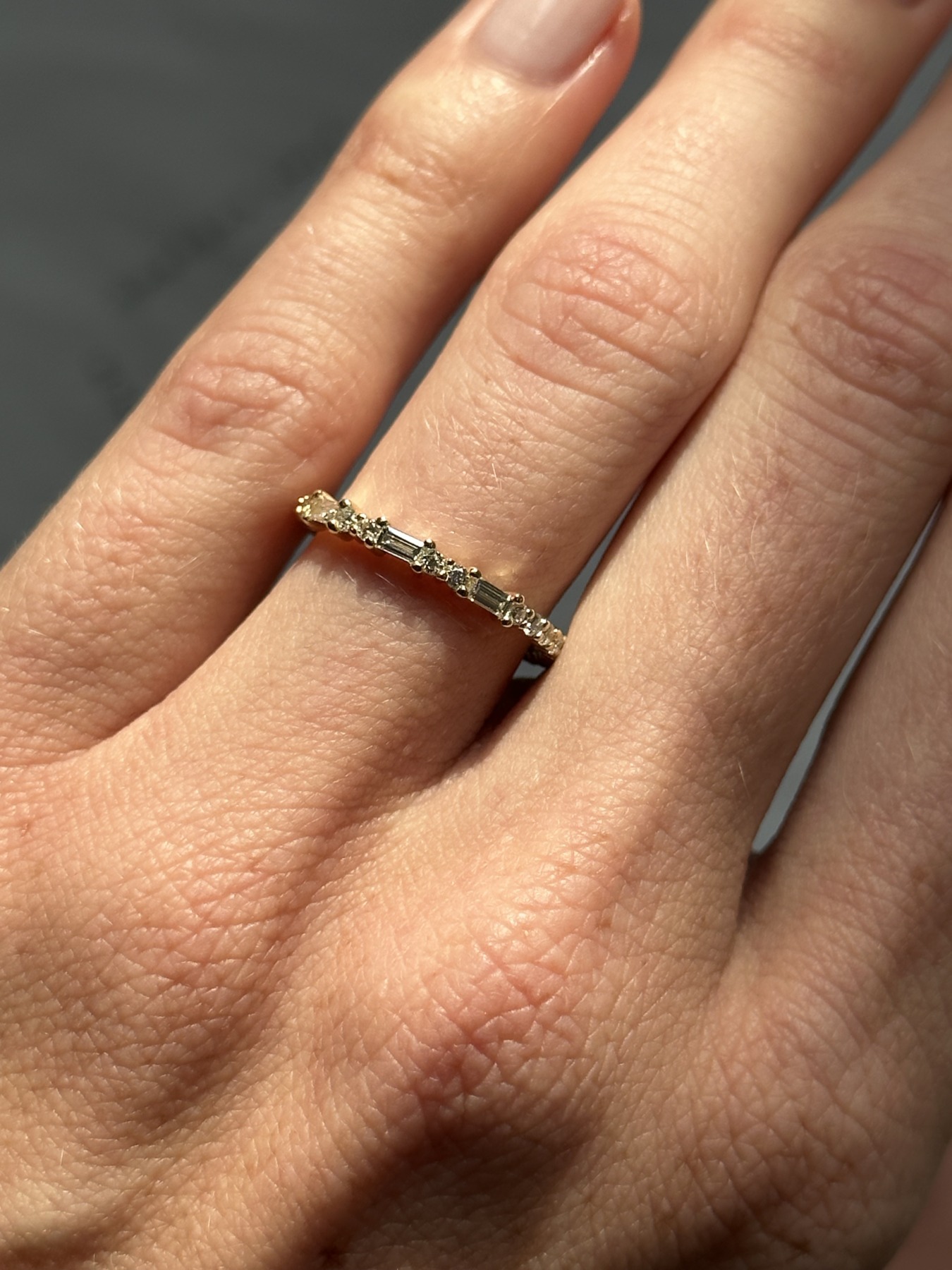 Nina Kastens Mixed Shapes Eternity Ring Bis zu 50% Rabatt