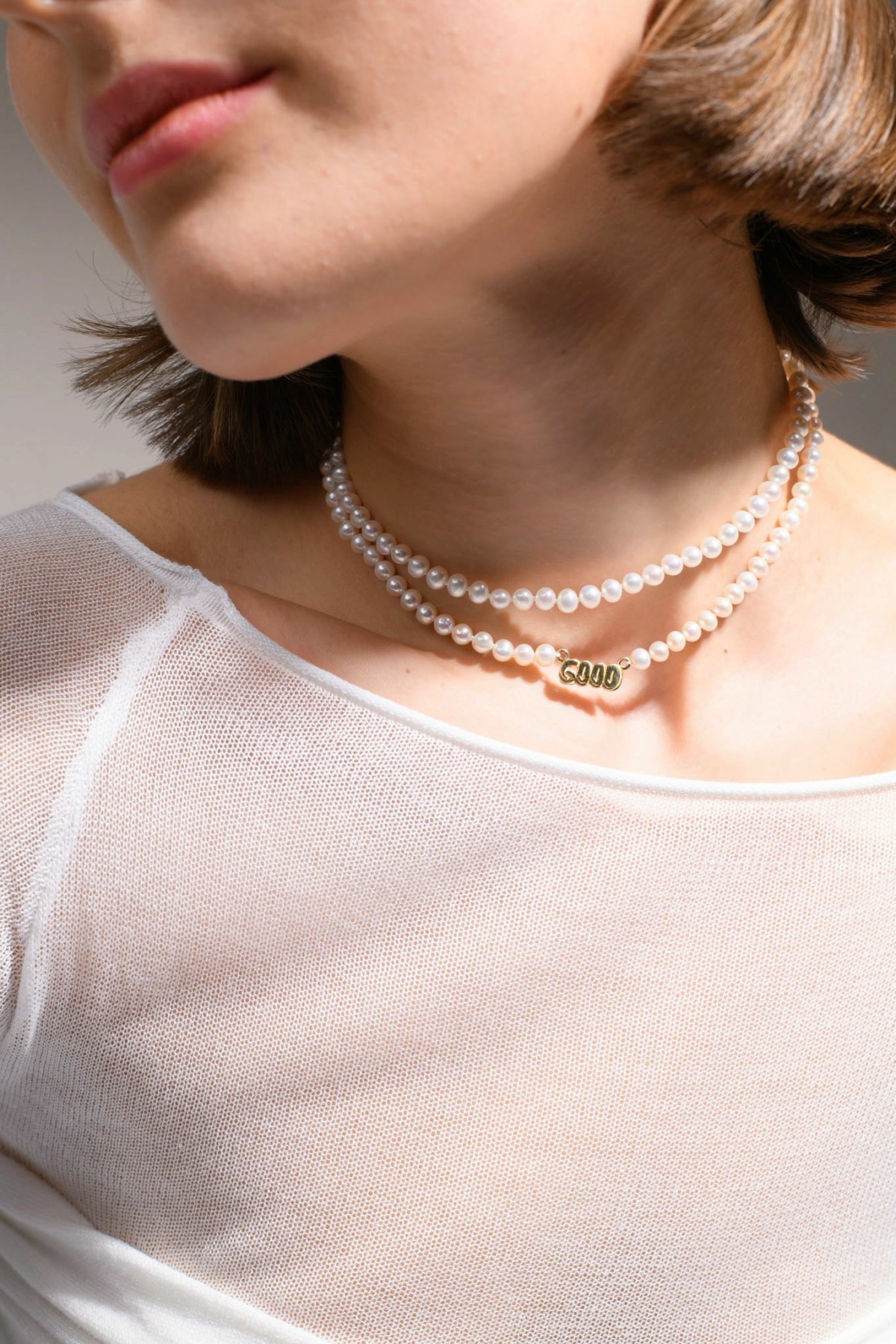 Nina Kastens UES Pearl Choker Im Verkauf