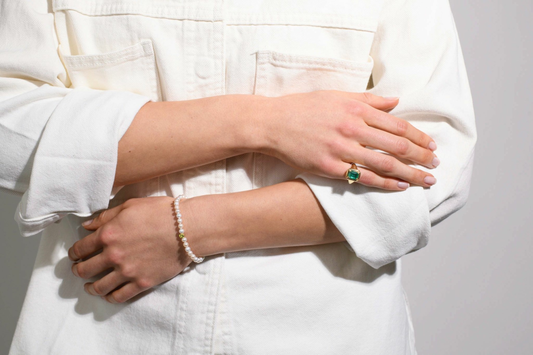 Nina Kastens Nice Day Pearl Bracelet Yellow 2025