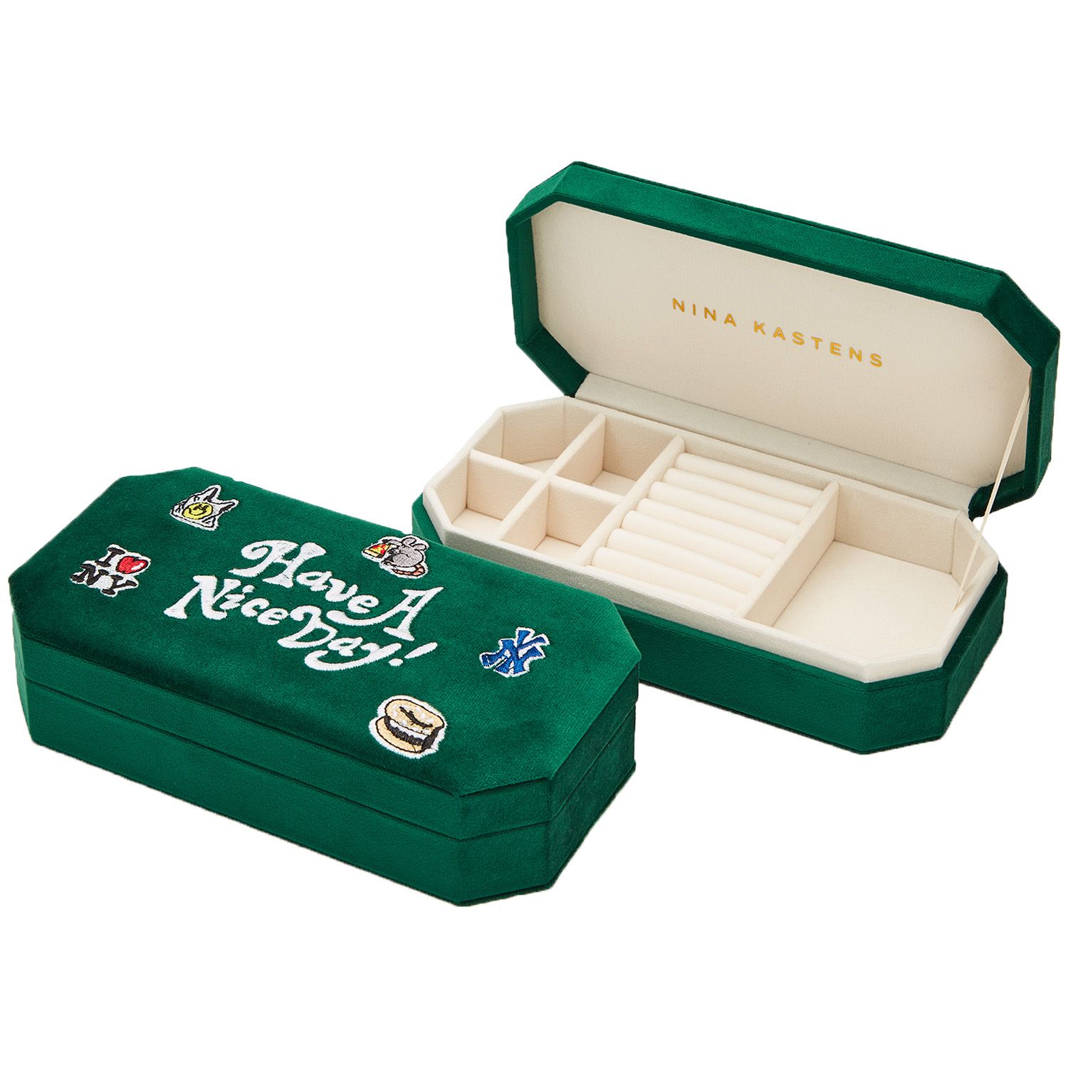 Nina Kastens Have A Nice Day Jewelry Box Green Online