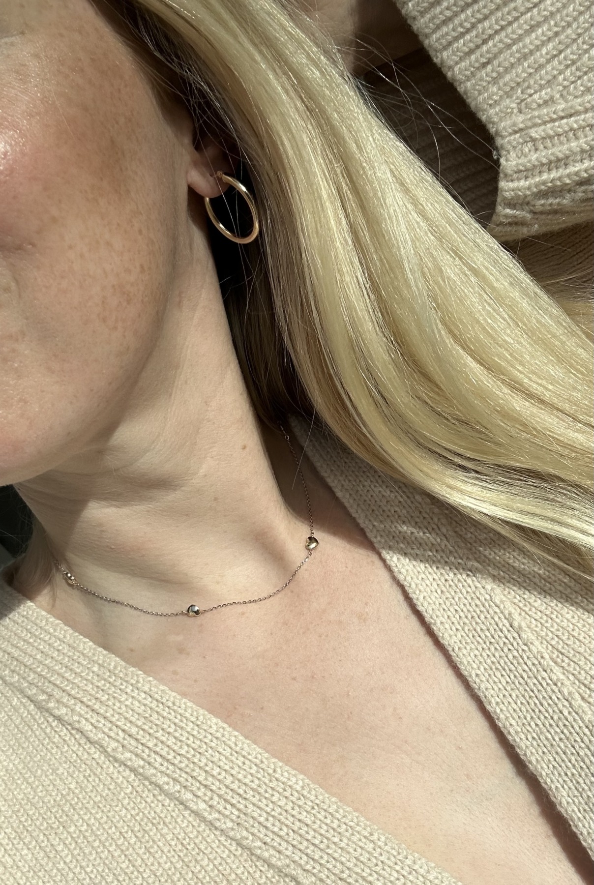 Nina Kastens Bicolor Heart Choker Auslauf