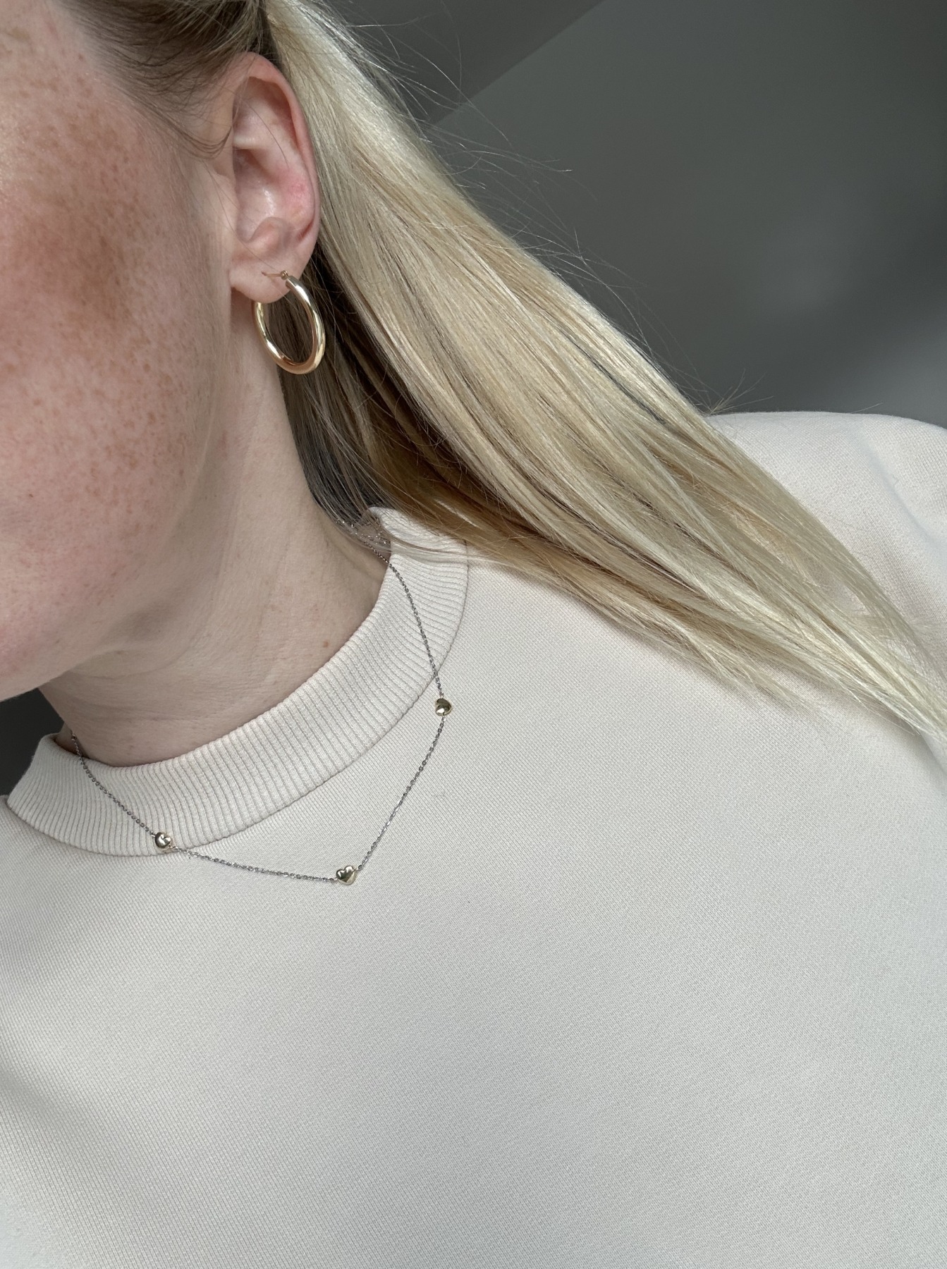 Nina Kastens Bicolor Heart Choker Auslauf